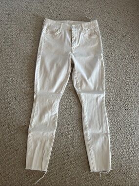 Mother jeans. White. Size 27